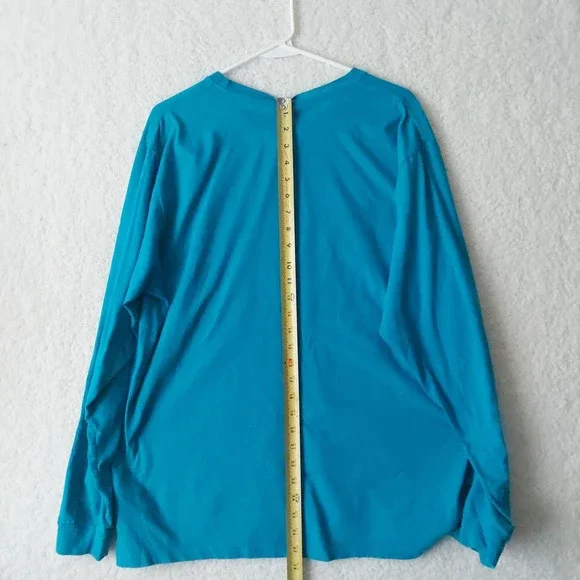 Patagonia Men's Blue Classic Fit Long Sleeve T-shirt Sz L - Picture 14 of 15